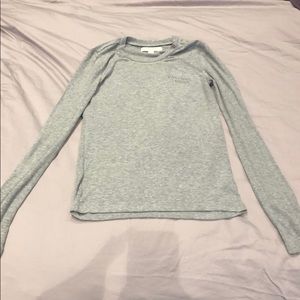 Grey longe sleeve soft T - never been worn